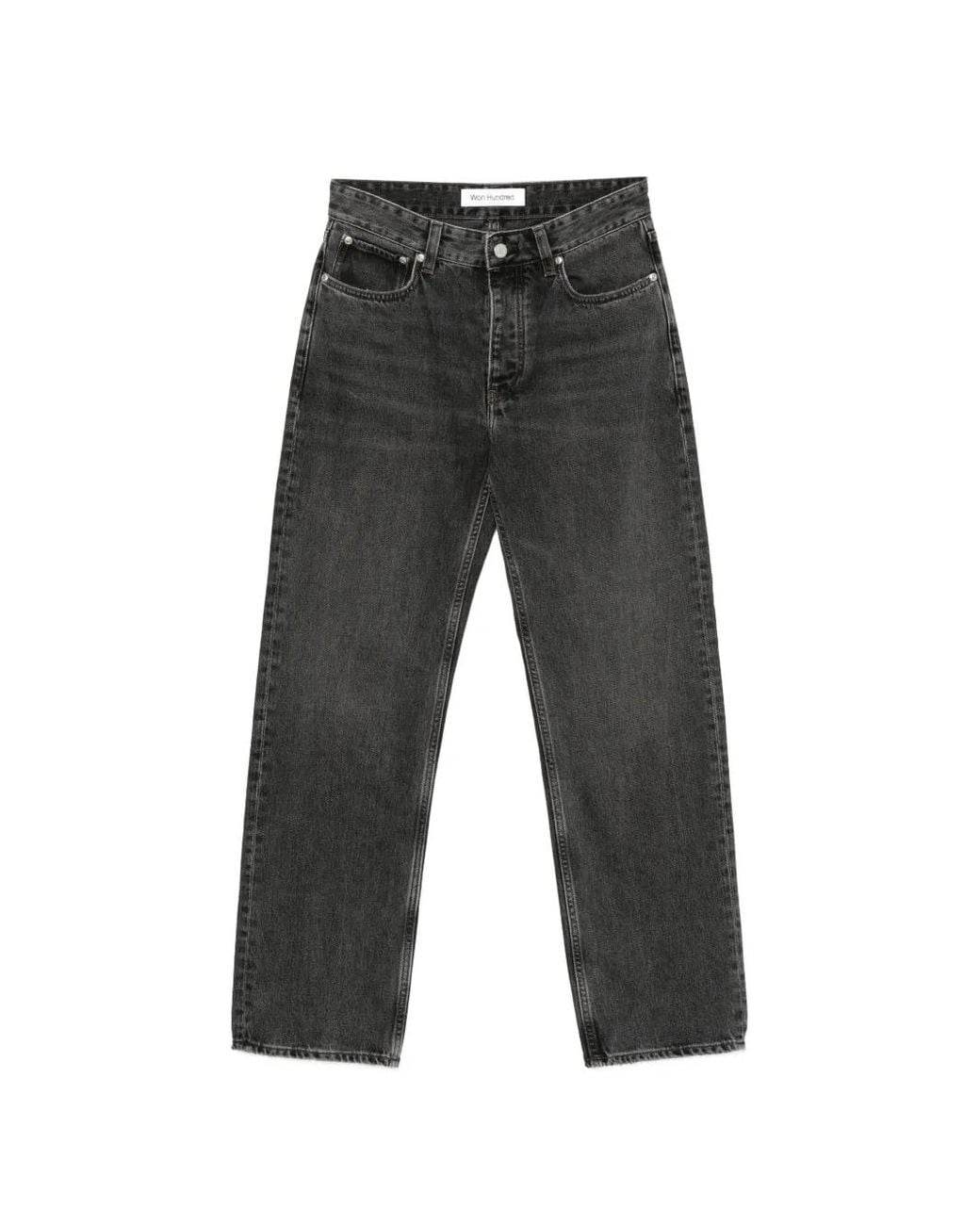 Won Hundred Gray Steve Belt-Loop Jeans