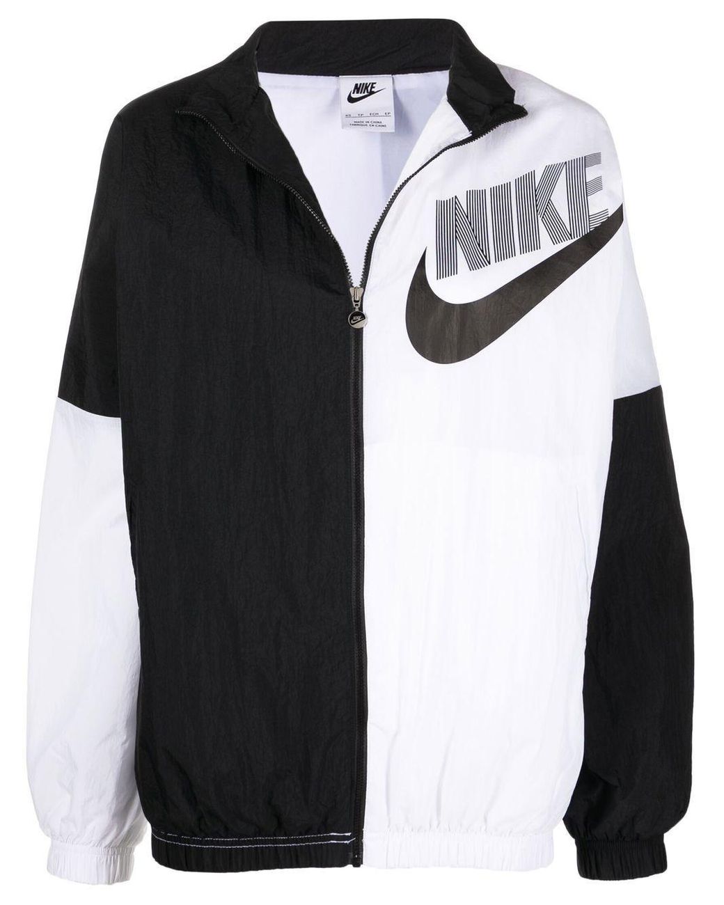 Veste légère à logo Swoosh Nike en coloris Noir | Lyst