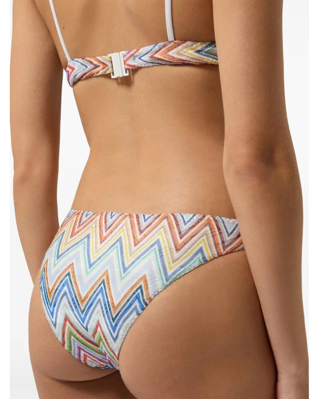 Missoni Bikini Met Zigzagprint in het White