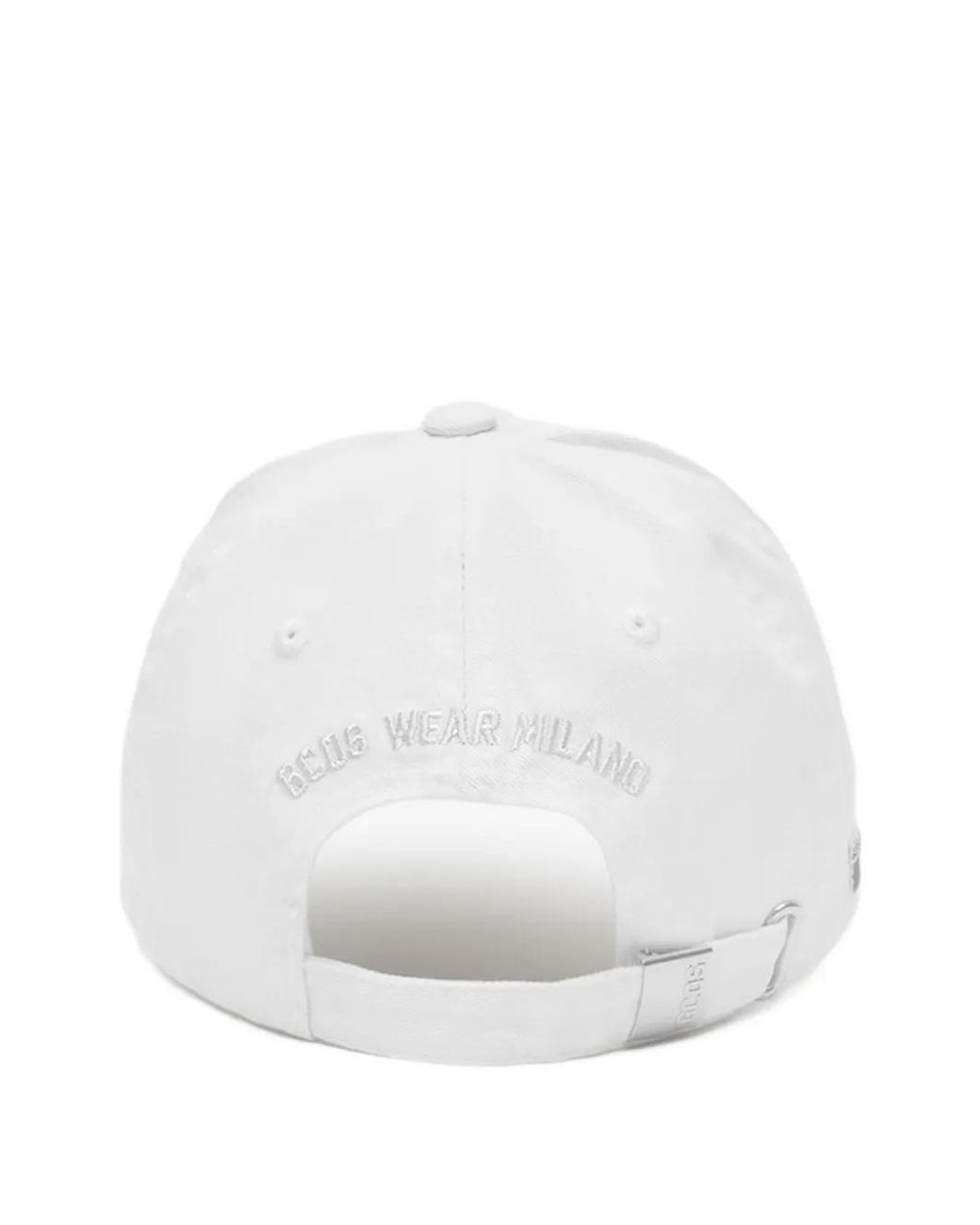 Gcds White Logo-Embroidered Baseball Cap