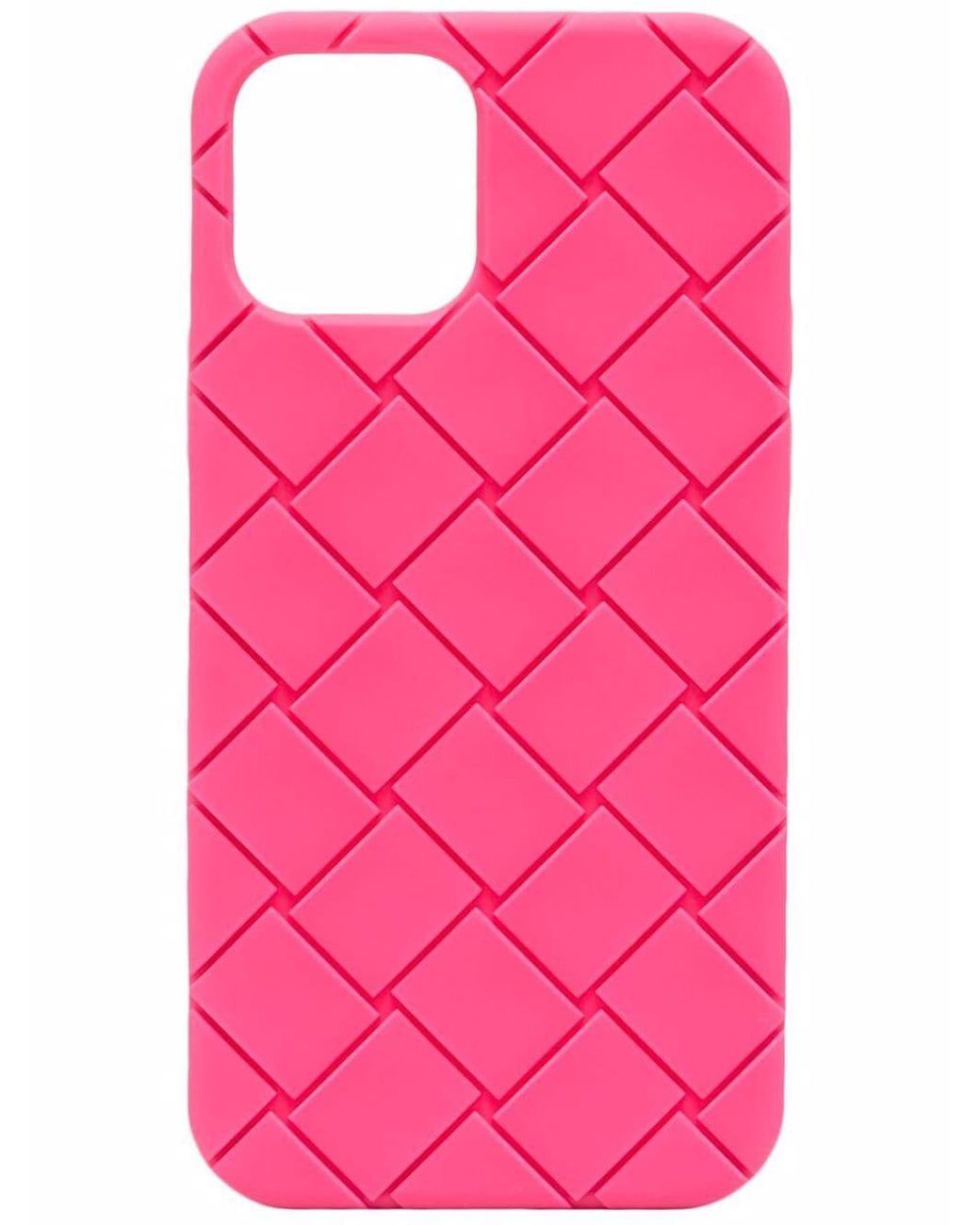 Bottega Veneta Iphone 12 Pro Woven Phone Case in Pink for Men | Lyst
