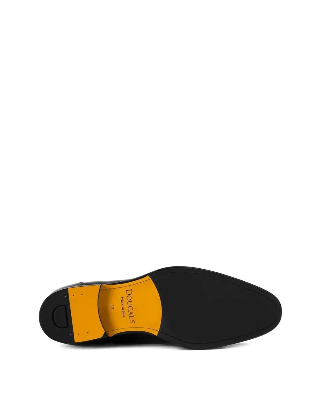 Doucal's Black Leather Chelsea Boots for men
