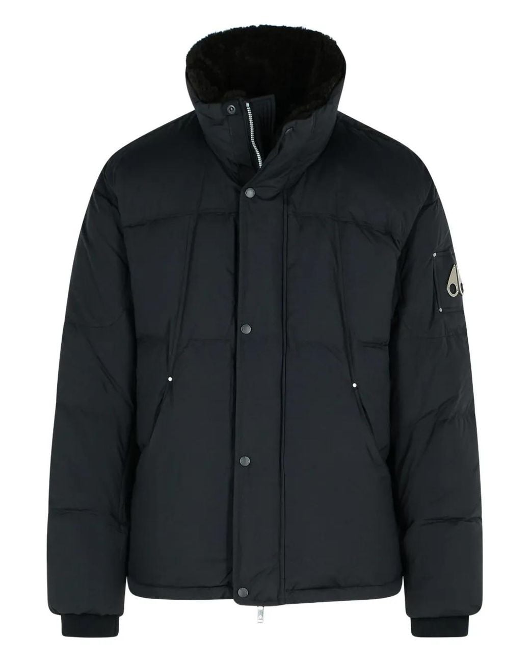 Moose Knuckles Black Outerwears for men