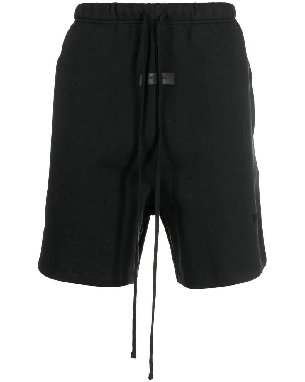 Fear Of God Black Jersey-Knit Track Shorts for men