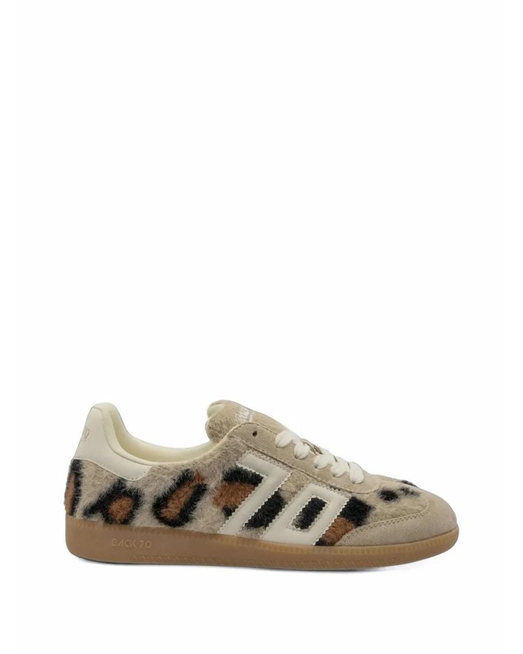 Back 70 Natural Leopard-Print Sneakers
