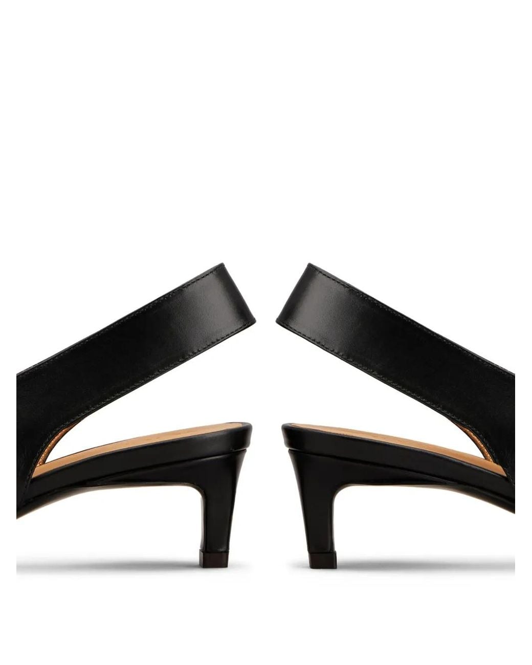 Tod's Black Slingback-Pumps Barretta 40 Aus Leder