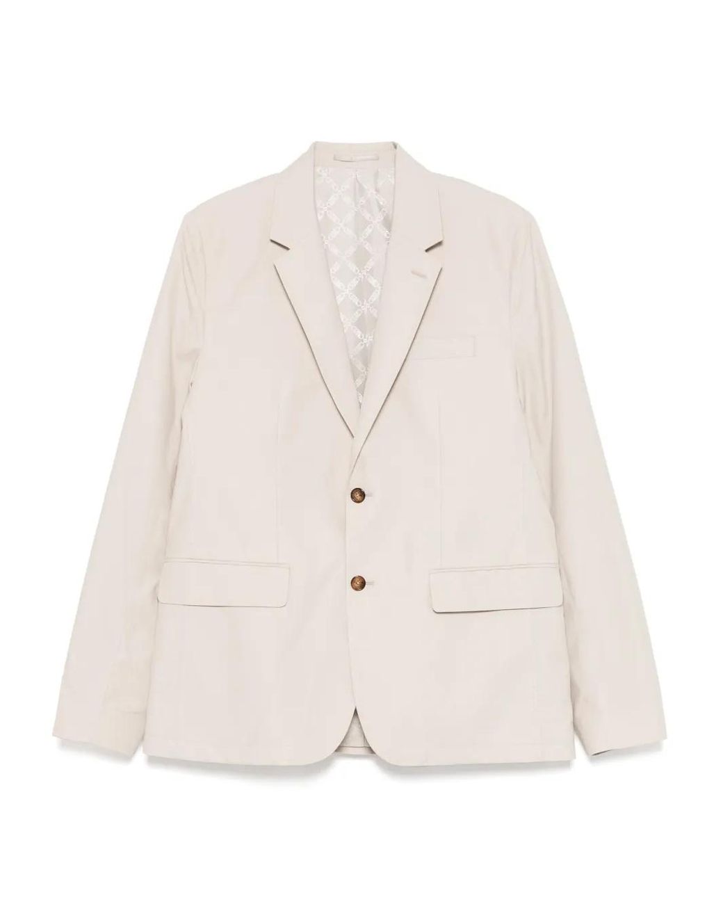 Michael Kors Popeline Blazer in het White voor heren
