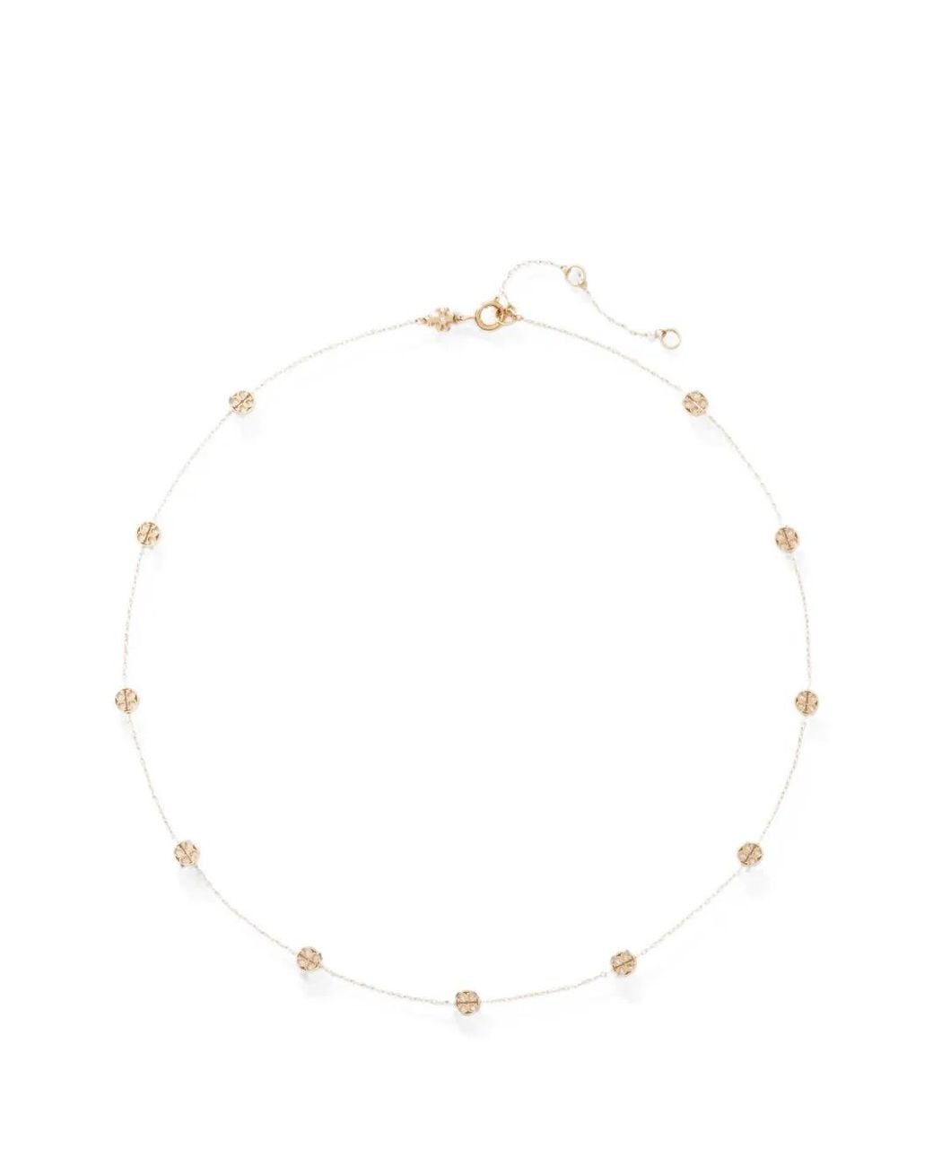 Tory Burch White Collier Icon