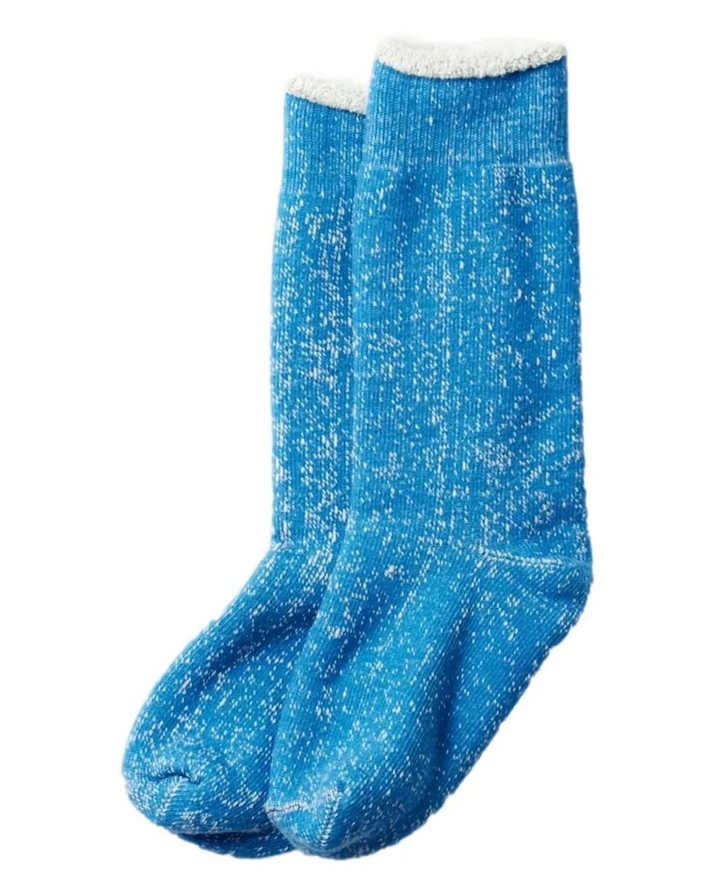 RoToTo Blue Double Face Socks
