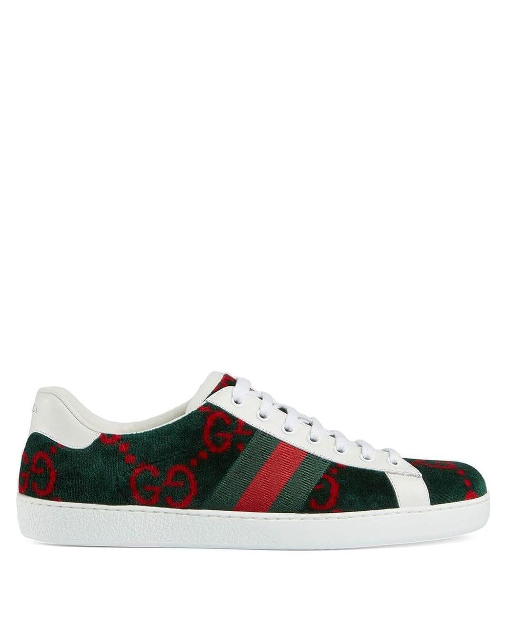 gucci red and green sneakers