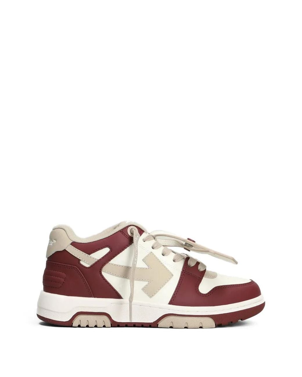 Off-White c/o Virgil Abloh Pink Logo-Patch Sneakers