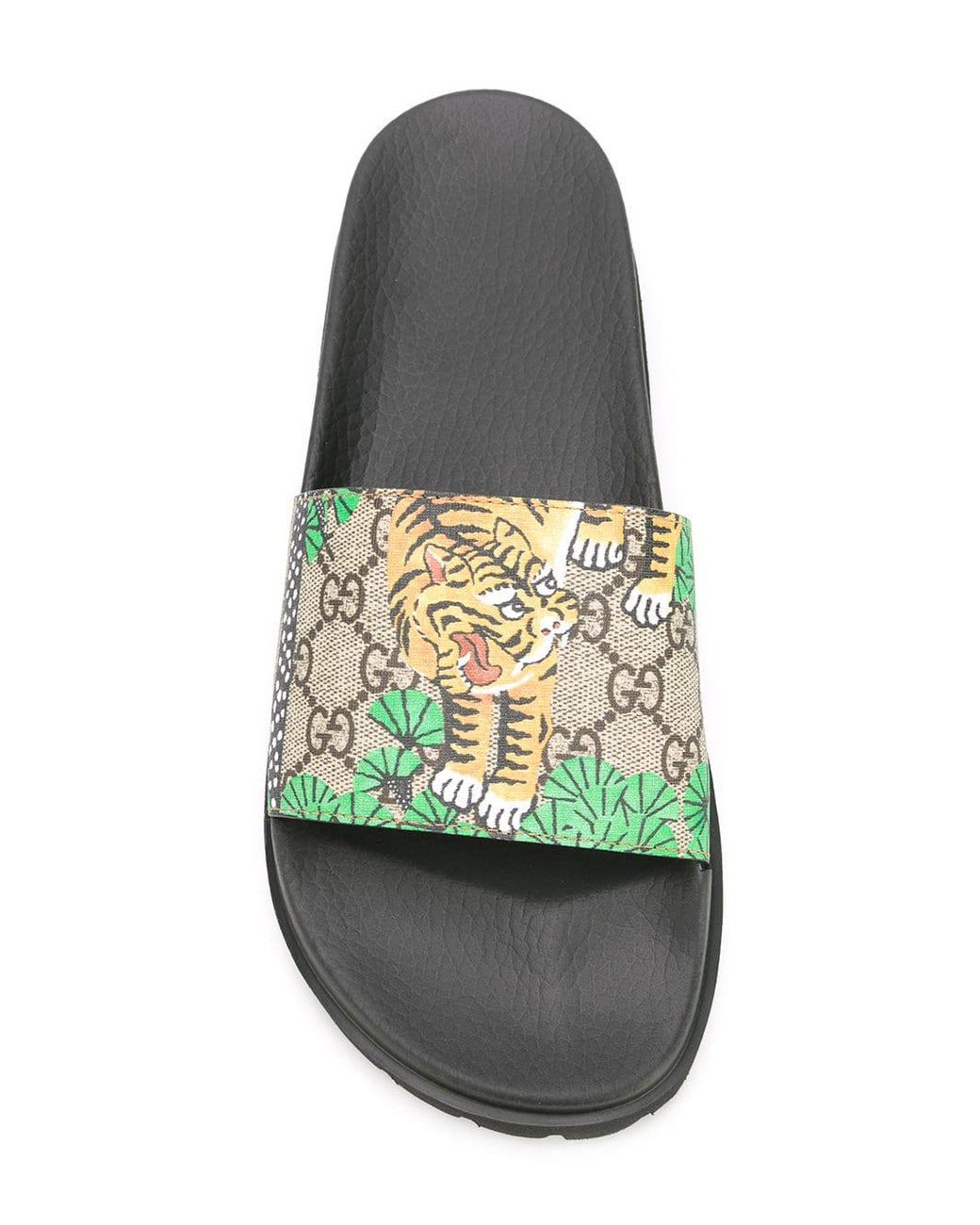 熱販売 GUCCI GG Tigers Slide Sandal
