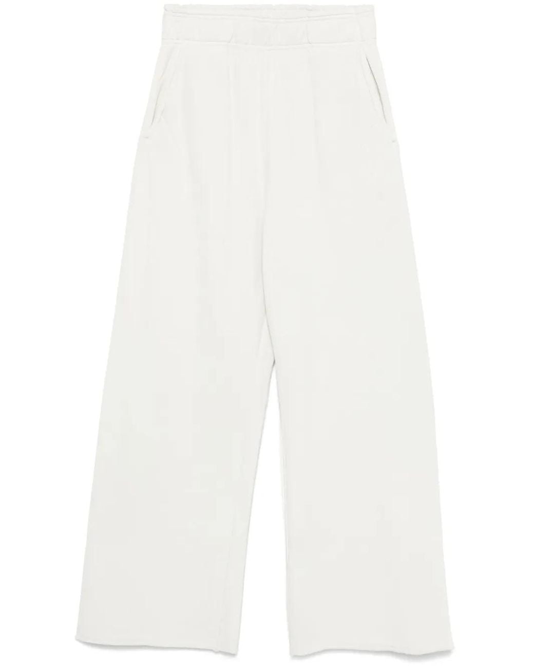 Entire studios White Cotton Track Pants