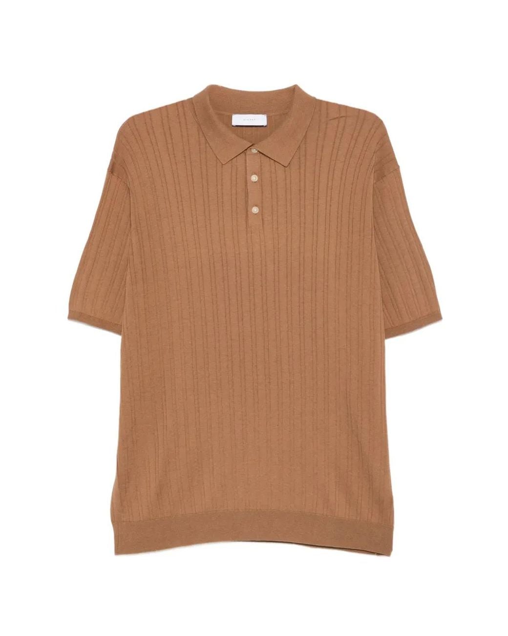 Polo De Canalé Diktat de hombre de color Brown