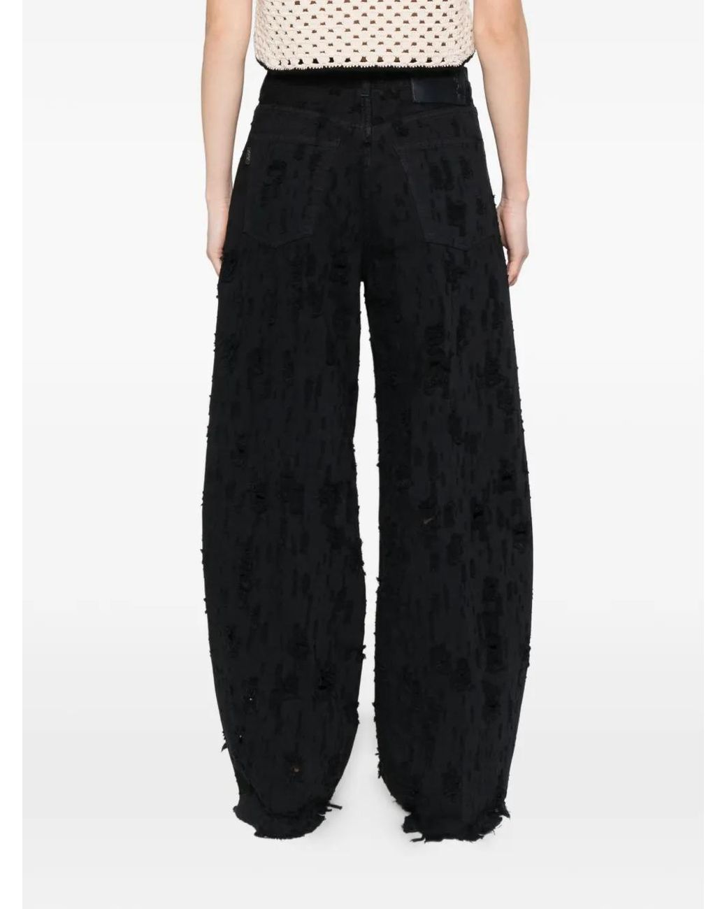 Haikure White Bethany Destroyed Jeans