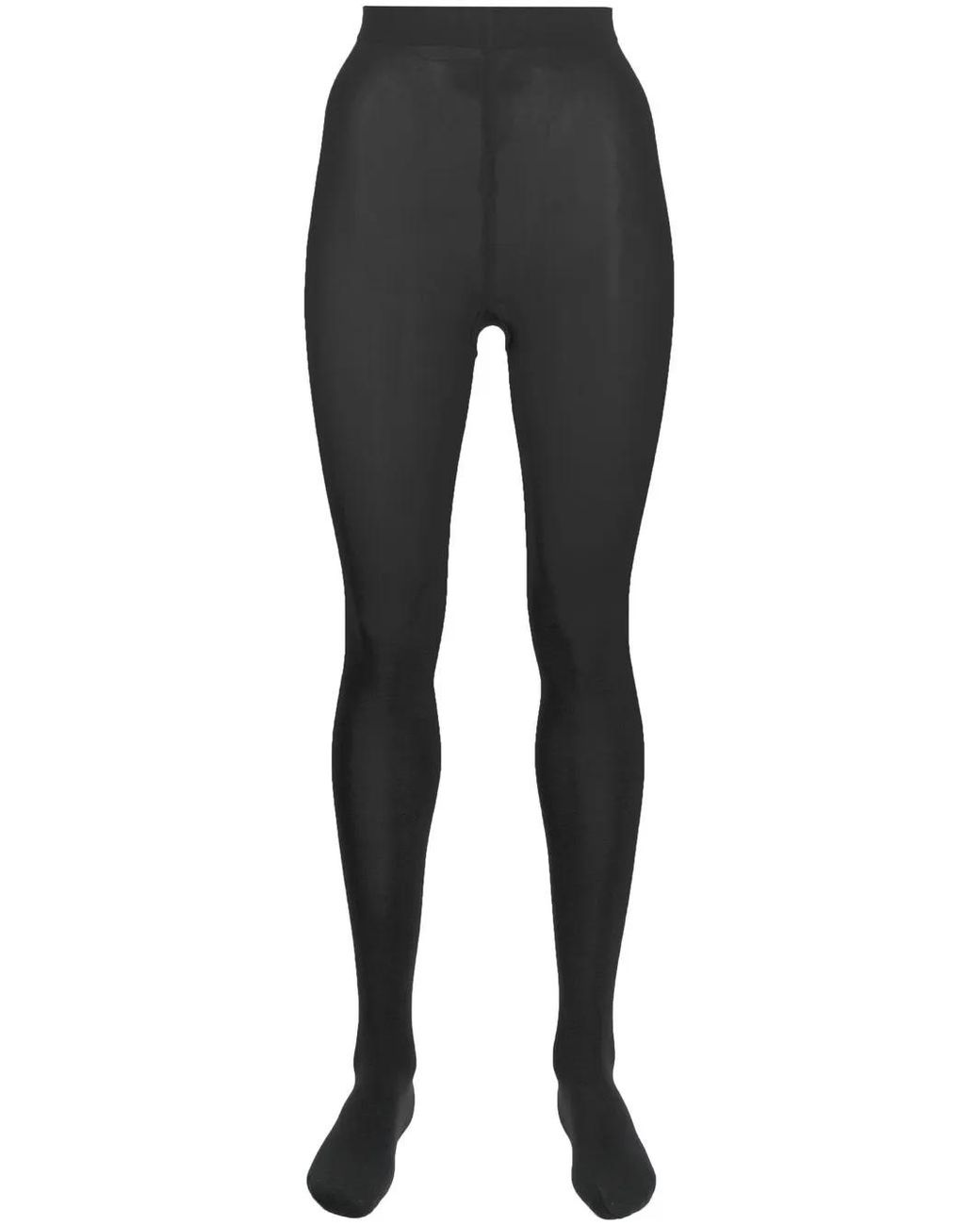 Falke Gray Deluxe High-Waisted Tights
