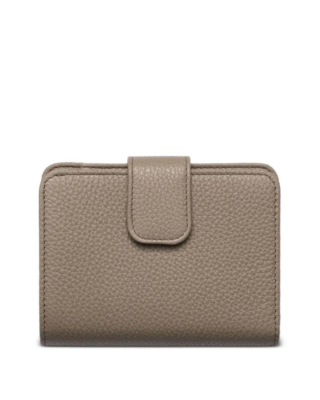 Prada Brown Small Textured Wallet
