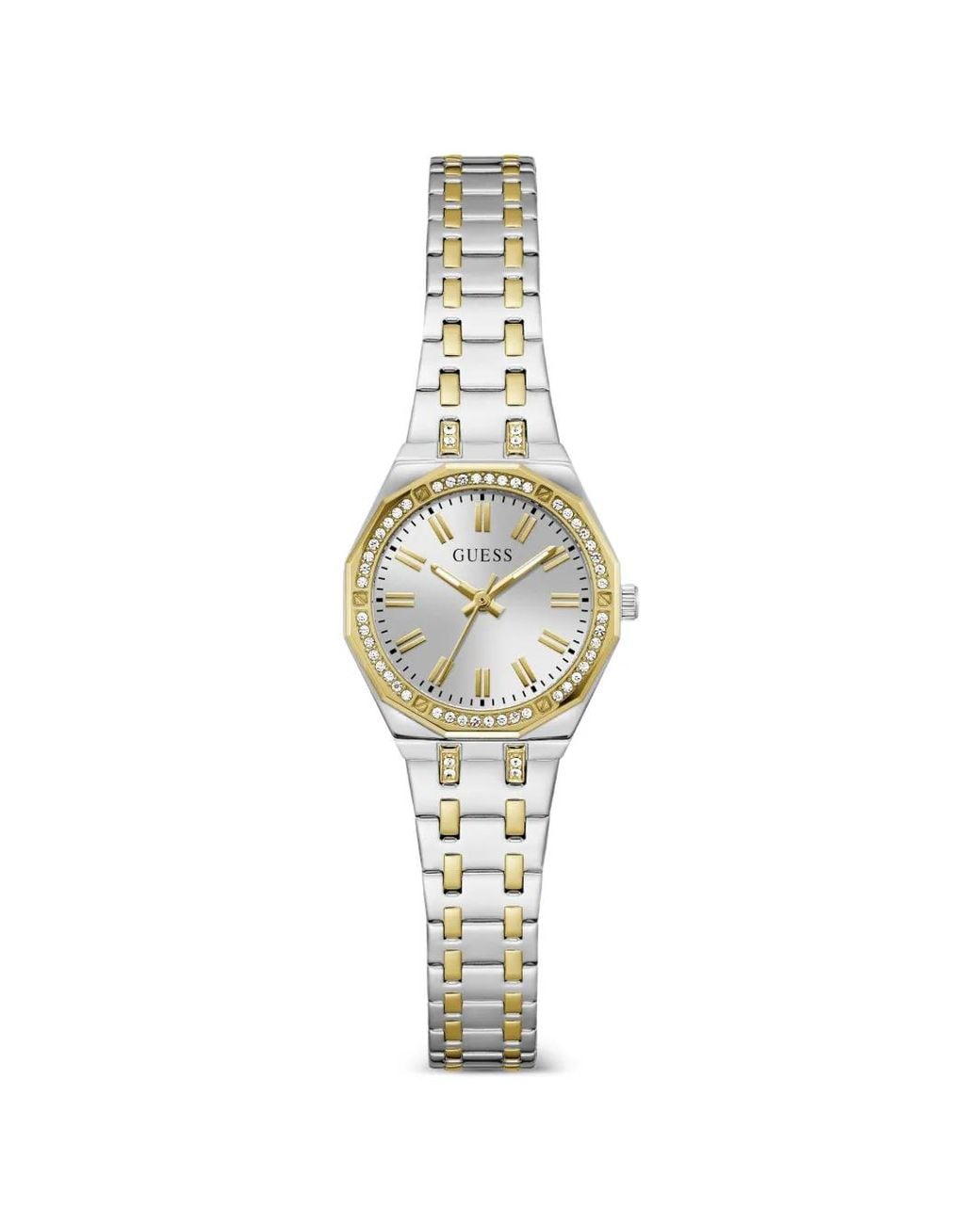 Guess Metallic Montre Pixie 25 Mm En Cristal