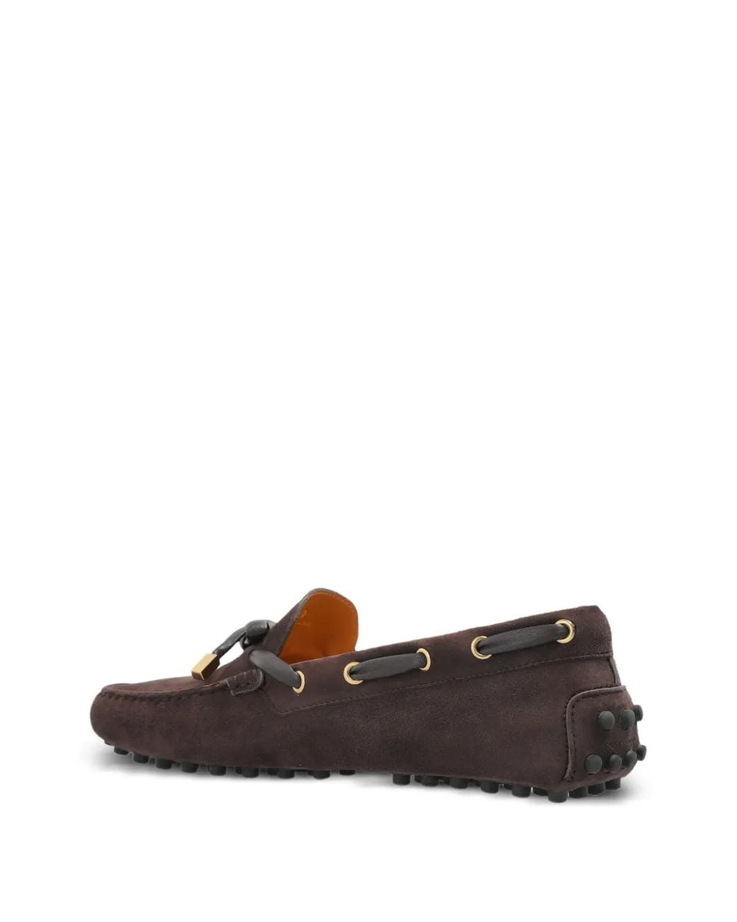 Tod's White Gommino Loafers