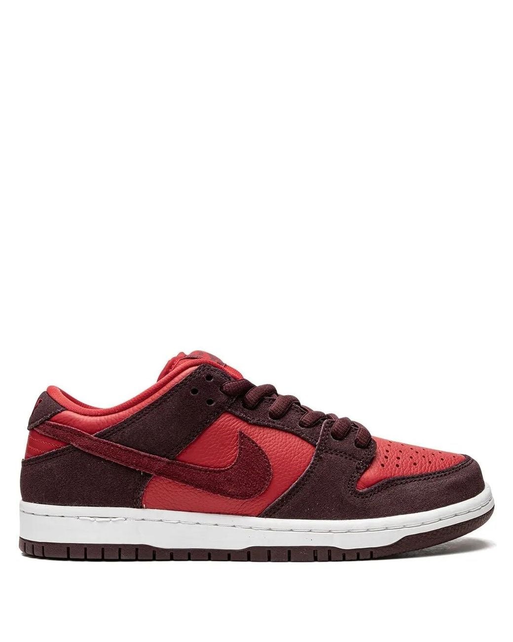 Nike Red Sb Dunk Low "Cherry" Sneakers