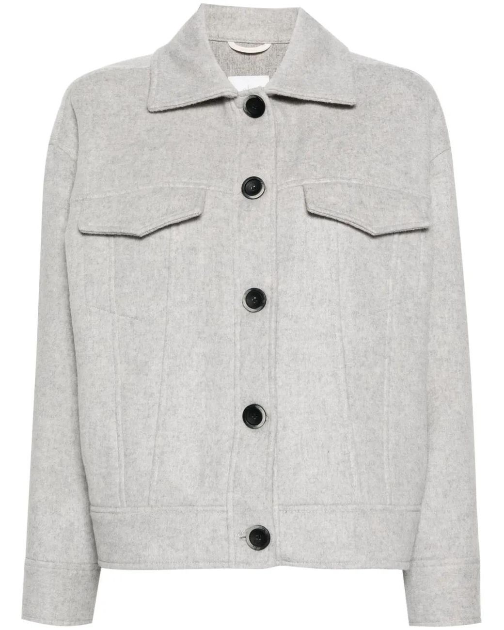 Eleventy Denim Jack in het Gray