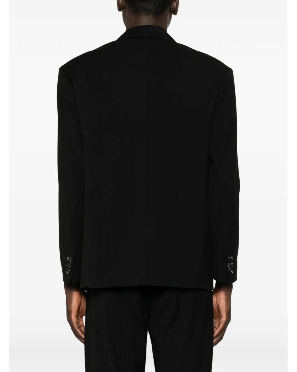 Imperial Black Veste À Boutonnière Croisée for men