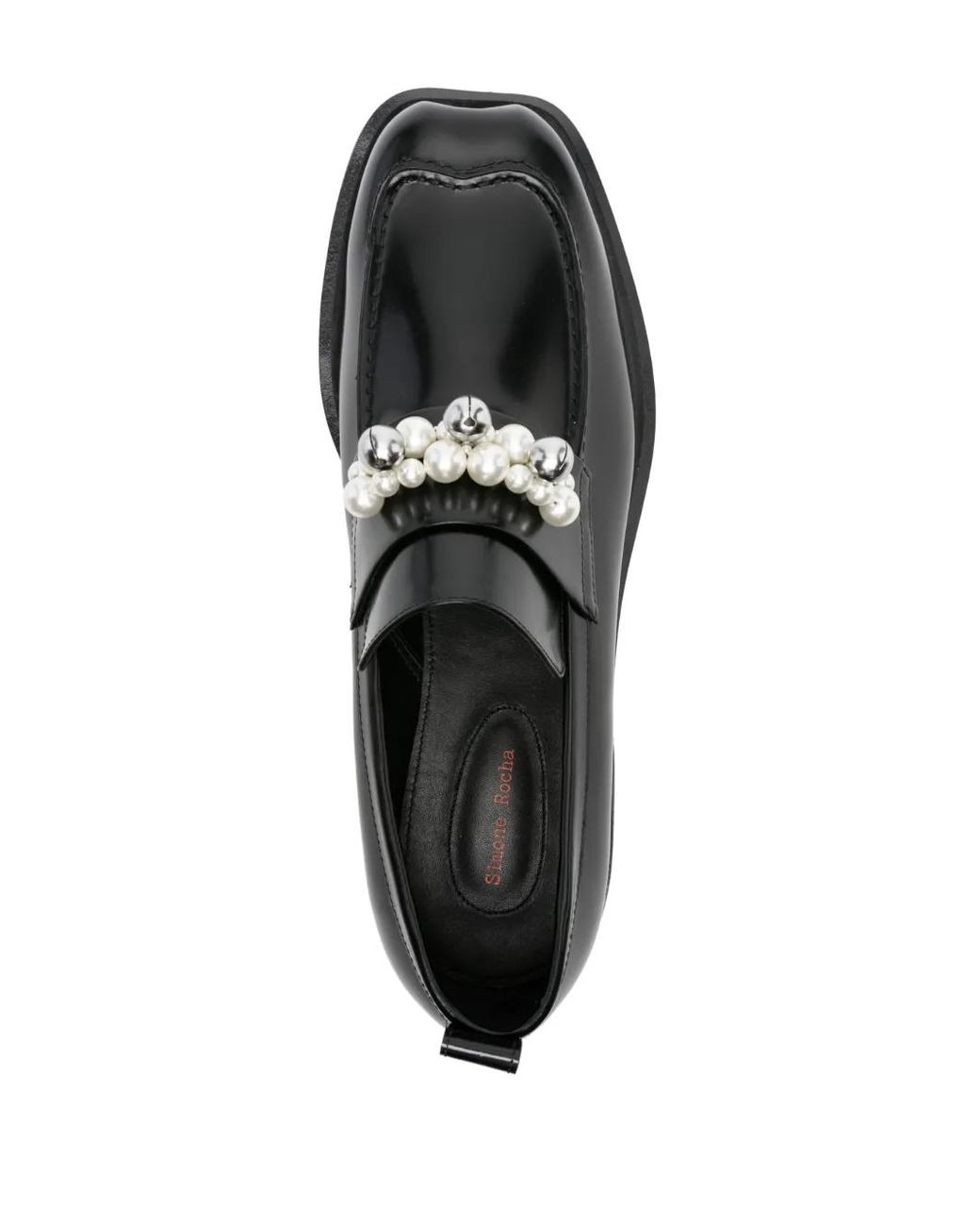 Simone Rocha Loafer Mit Perlendetail in Black für Herren