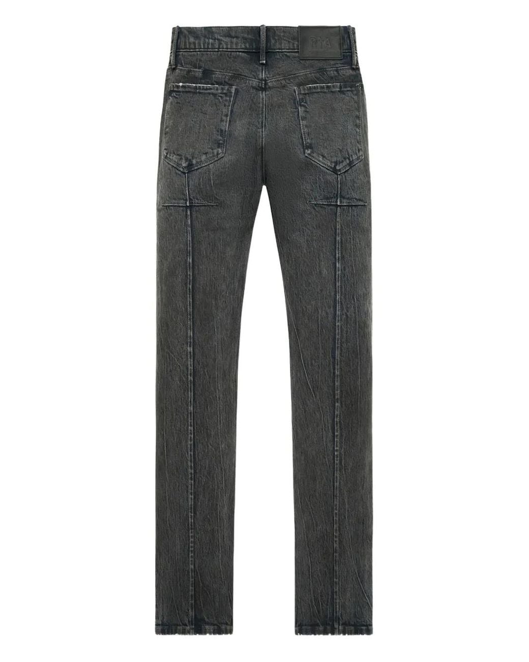 RTA Gray Clayton Skinny Jeans for men