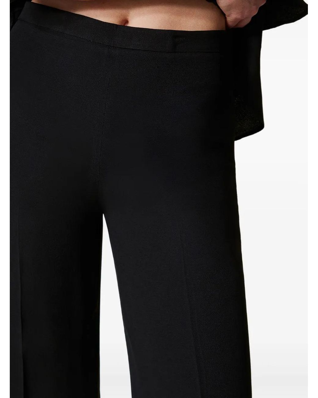 Twinset Black Flared Trousers