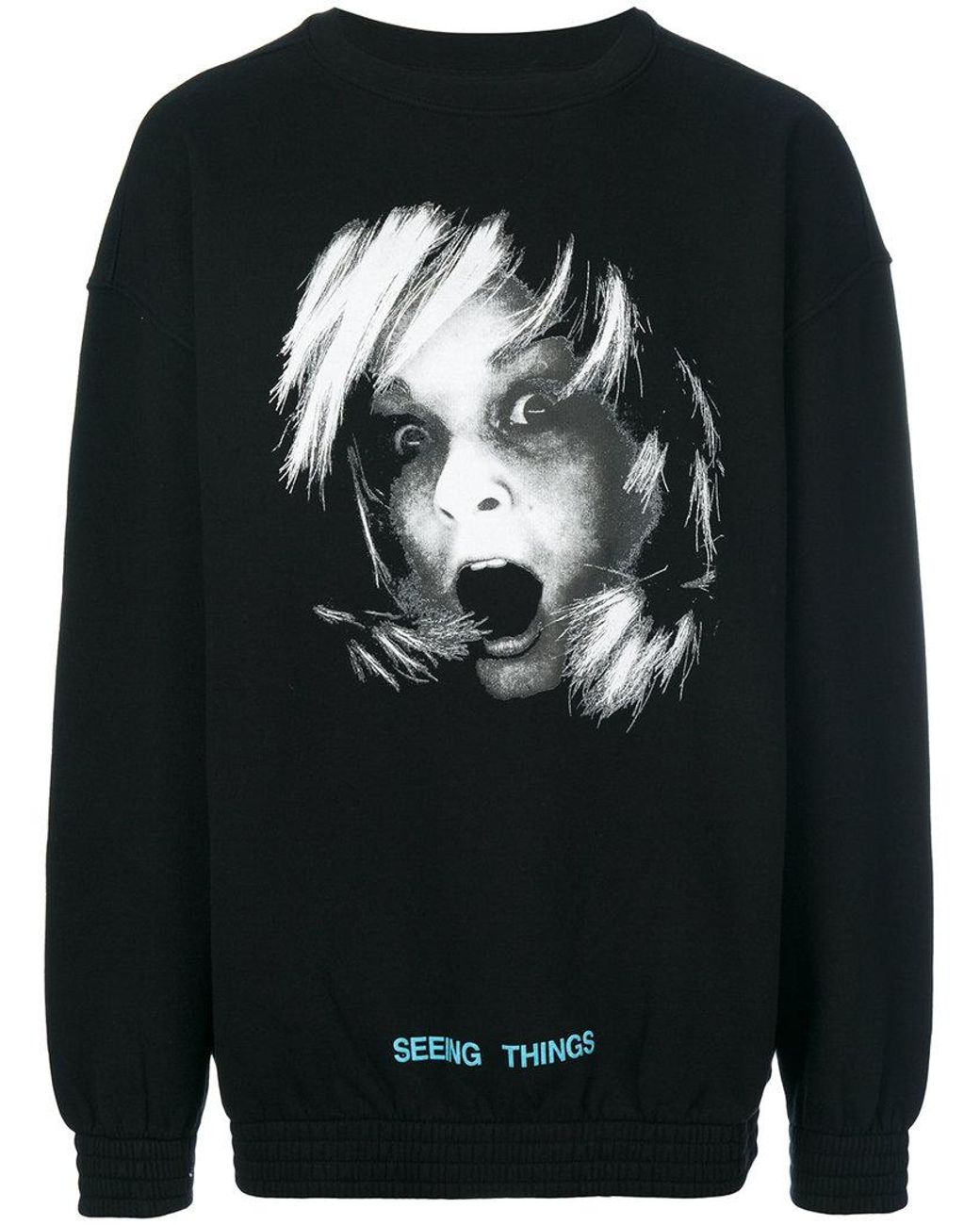 Off-White c/o Virgil Abloh Seeing Things Sweatshirt in Black for Men | Lyst