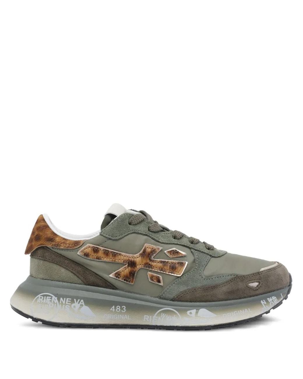Baskets Lauryn Premiata en coloris Green
