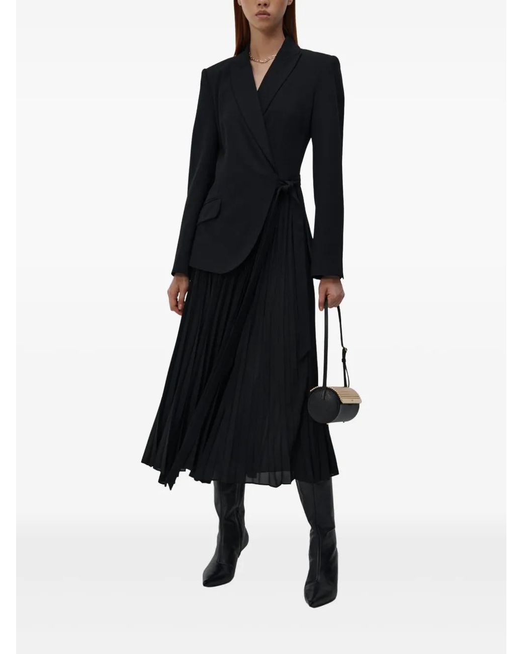 Jonathan Simkhai Black Ambretta Dress