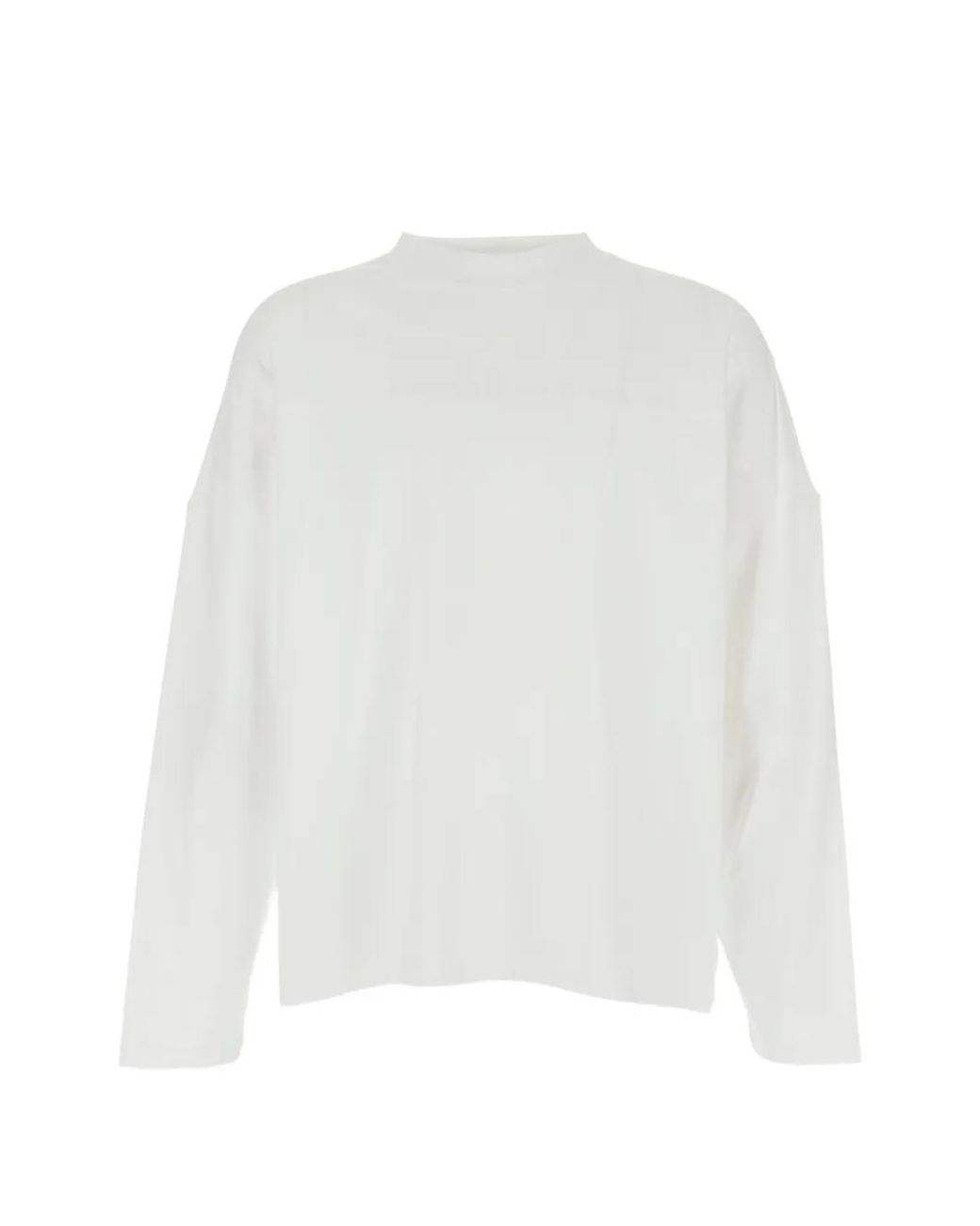 Jacquemus White 'Le T-Shirt Atelier' Crewneck Long-Sleeve T-Shirt for men