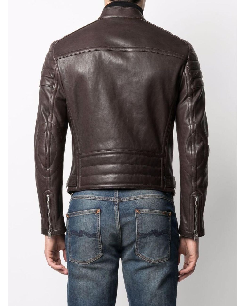 Total 101+ imagen tom ford leather jacket brown - Abzlocal.mx