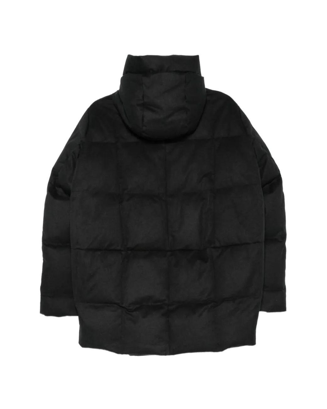 Colombo Black Quilted-Pattern Jacket