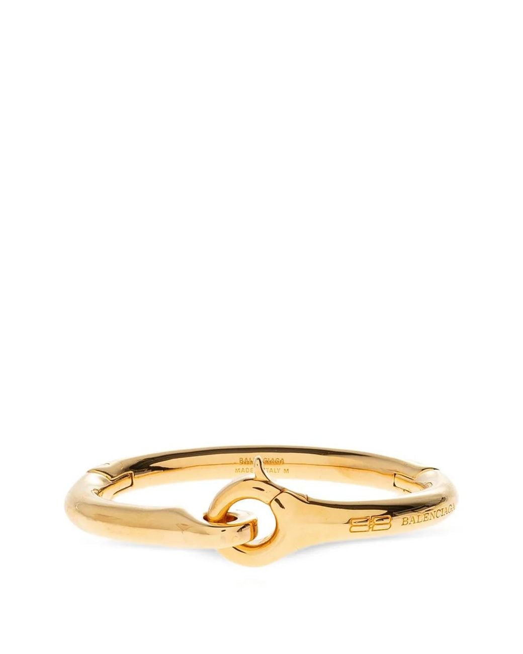 Balenciaga Metallic Saint-Germain Bangle Bracelet