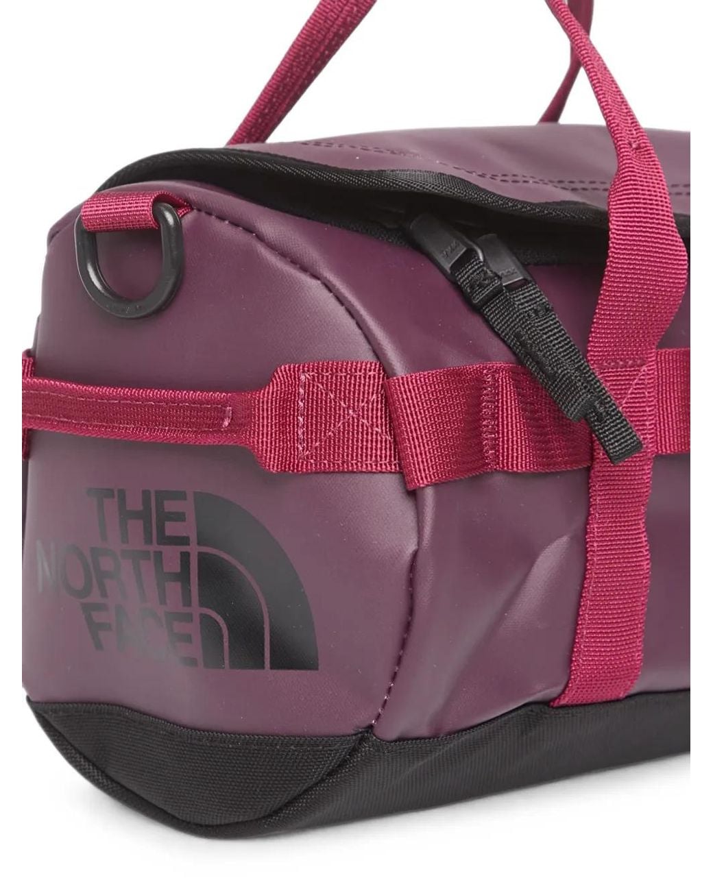The North Face Purple Base Camp Logo-Print Duffel Bag