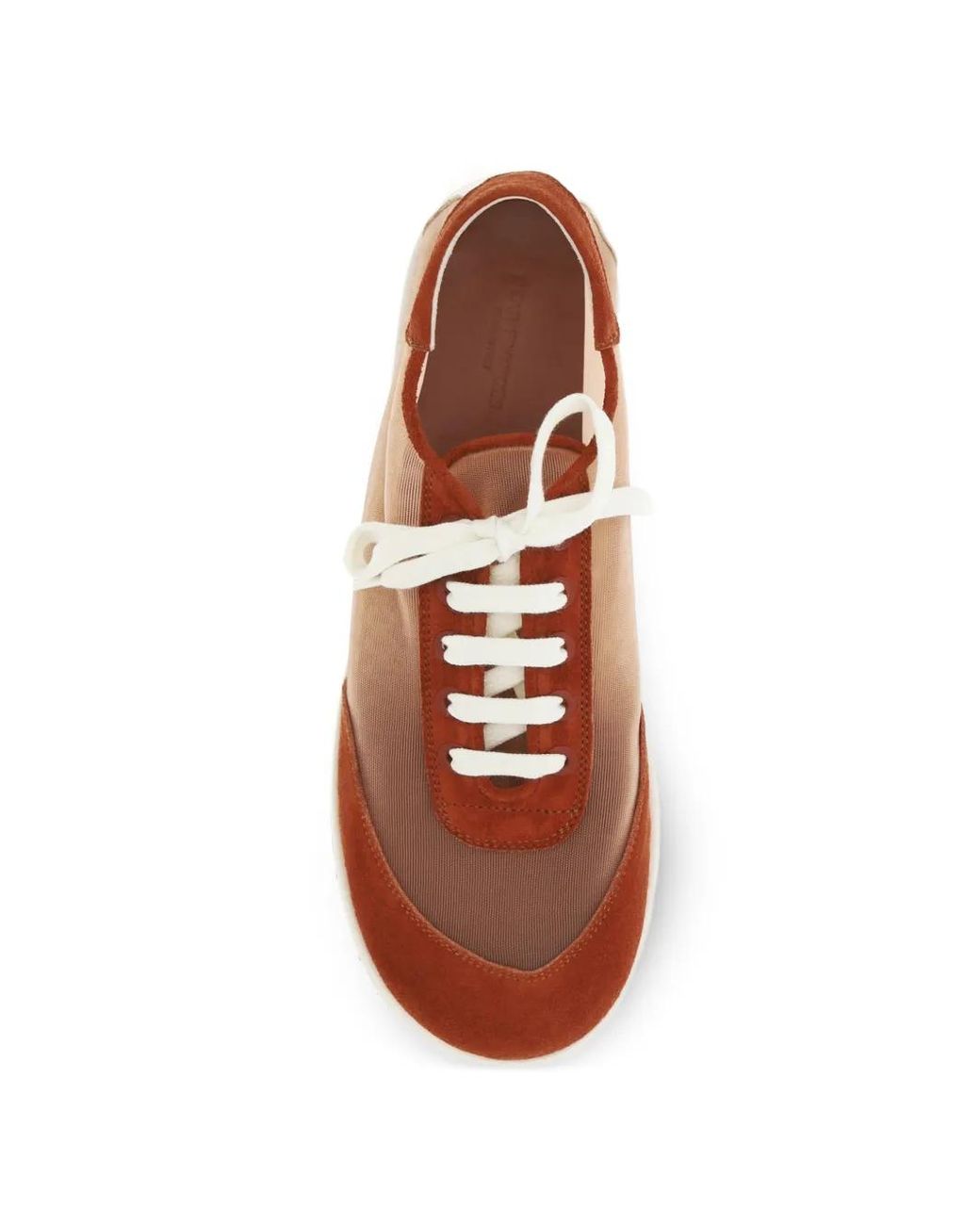 Dear Frances Brown Balla Lace-Up Sneakers