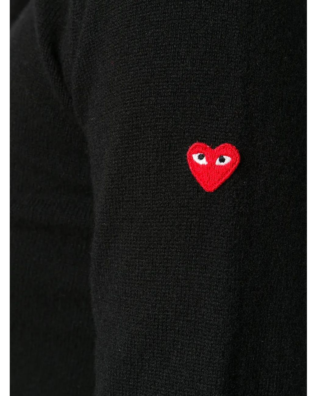 COMME DES GARÇONS PLAY Black Classic Knit Sweater