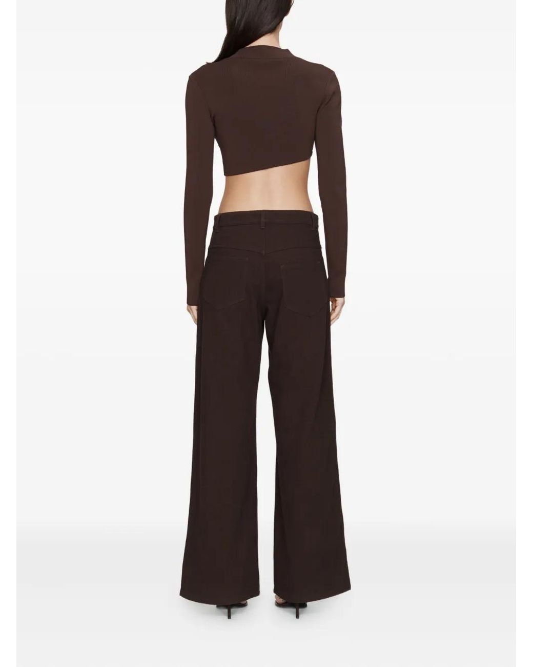 Christopher Esber Black Flared Jeans