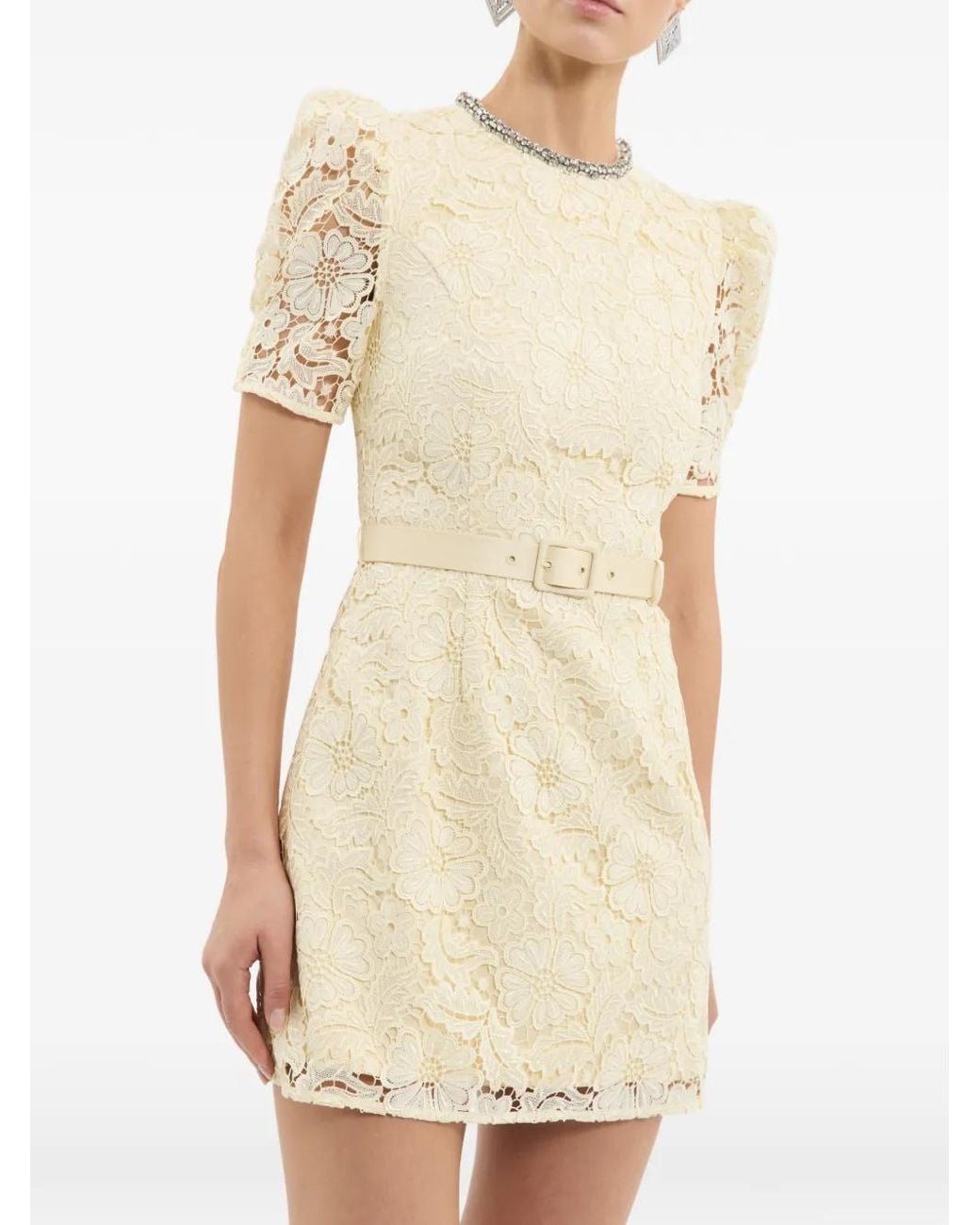 Rebecca Vallance Yellow Citrine Mini Dress