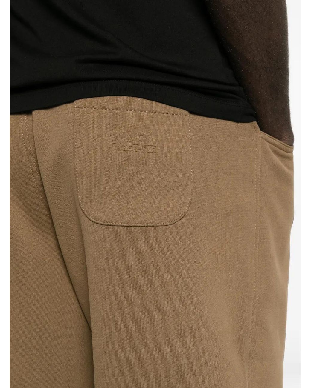 Karl Lagerfeld Natural Pantalon De Jogging À Lien De Resserrage for men