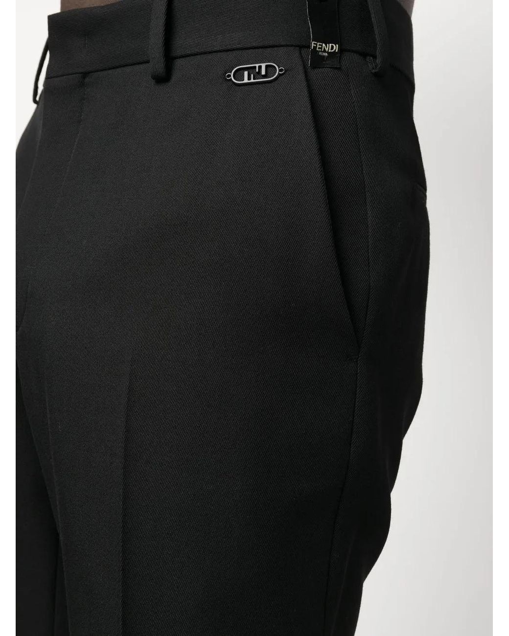 Fendi Black Pants for men