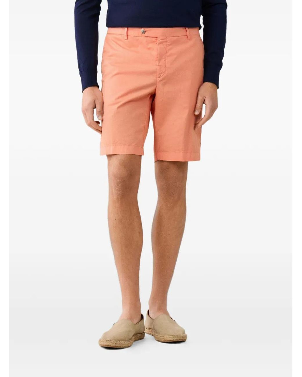 Short En Coton À Taille Élastiquée Hackett pour homme en coloris Blue