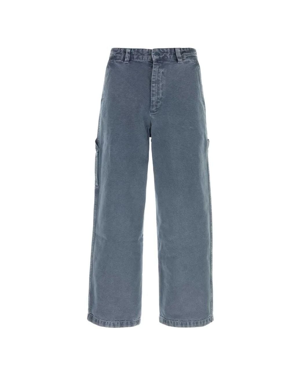 A.P.C. Canvas Katoenen Broek in het Blue voor heren