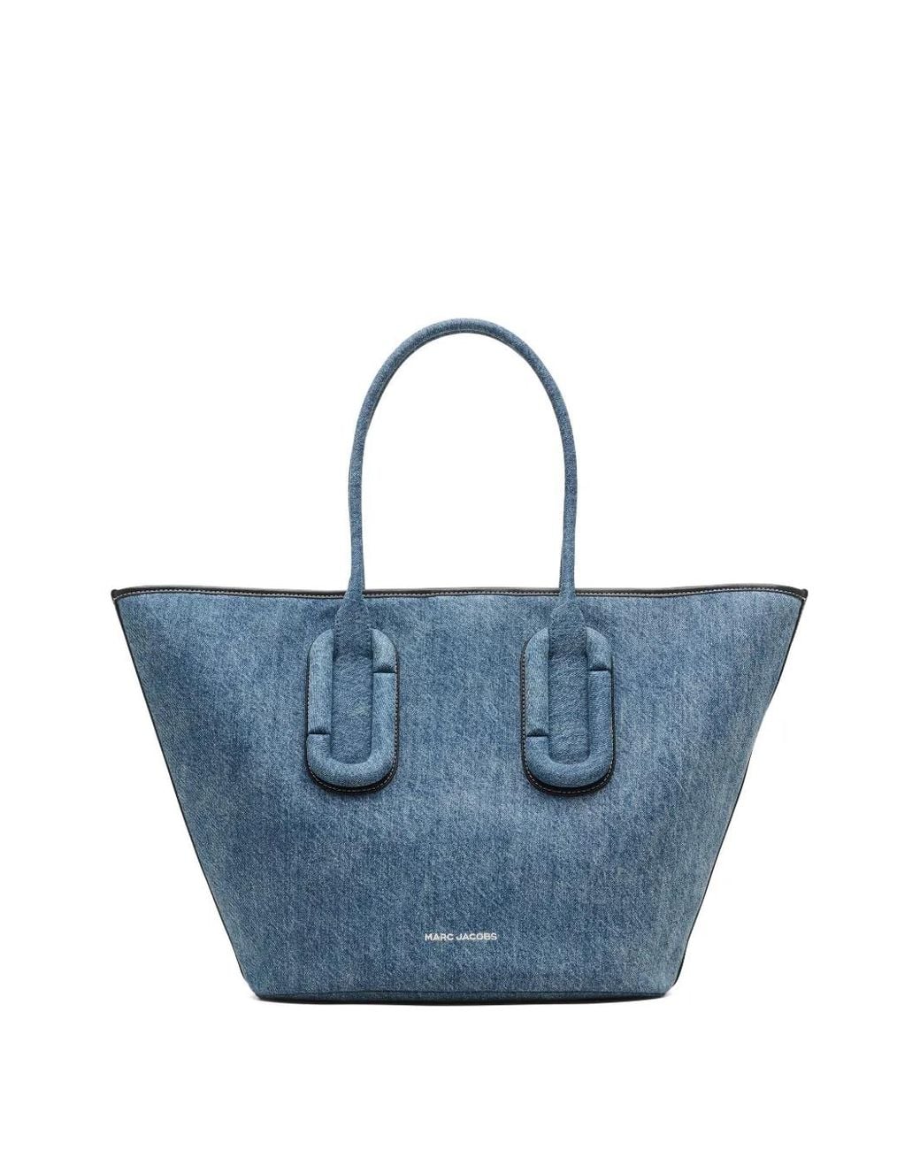 Marc Jacobs Blue Small The Pop J Marc Tote Bag