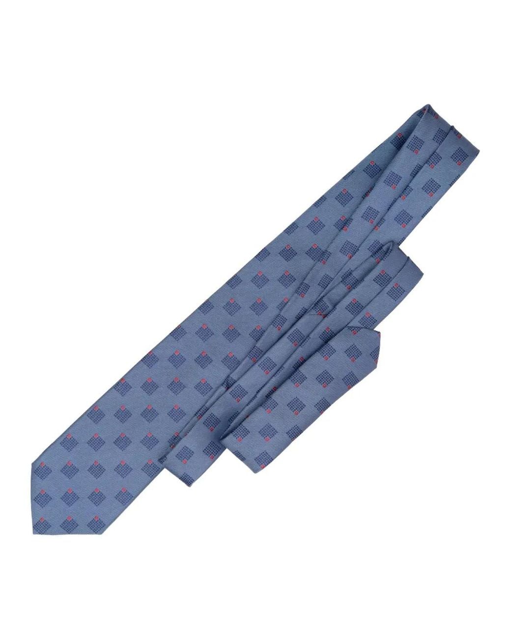 Elizabetta Blue Siena Jacquard-Woven Tie for men