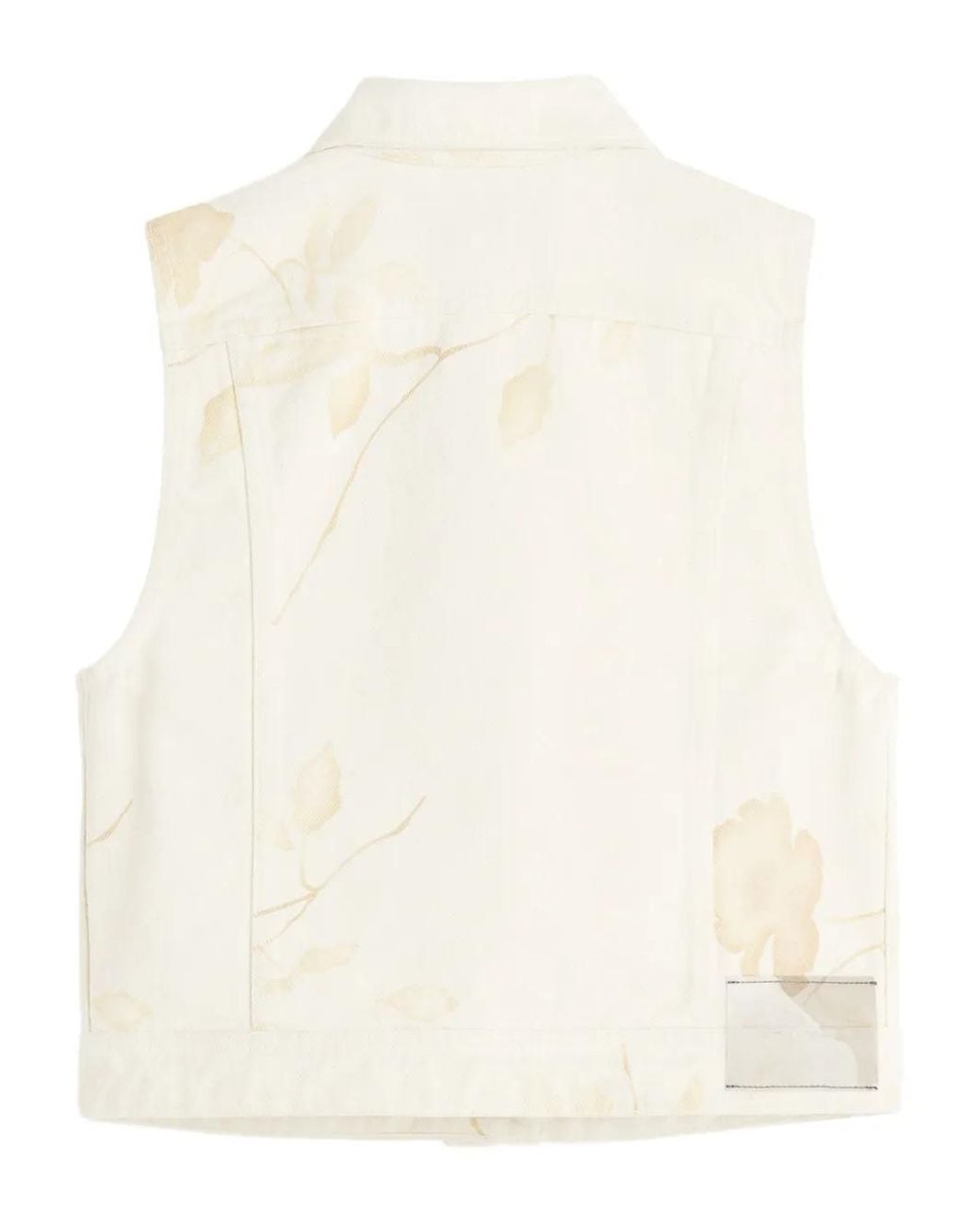 Our Legacy Natural Zip-Up Denim Vest