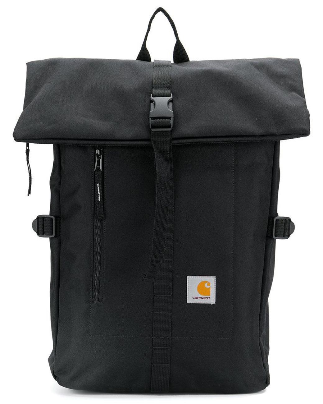 Carhartt Synthetic Foldover Backpack in Black for Men | Lyst