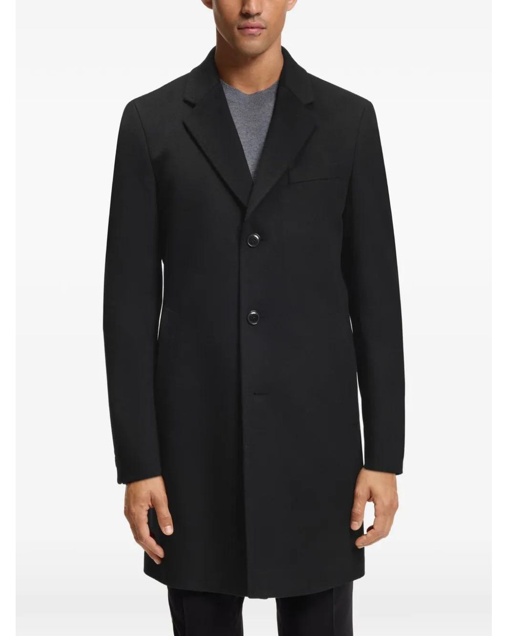 Boss Black Slim-Fit Formal Coat for men
